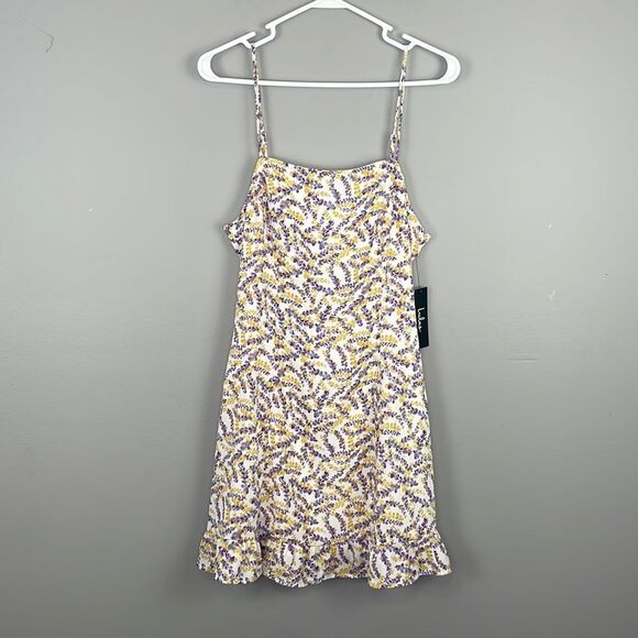 Lulu’s Brynne Floral Print Mini Dress. Size Small. New With Tags. - Picture 3 of 16